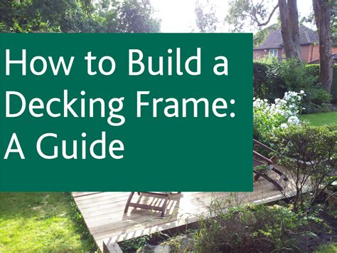 Image result for Decking Frame Installation