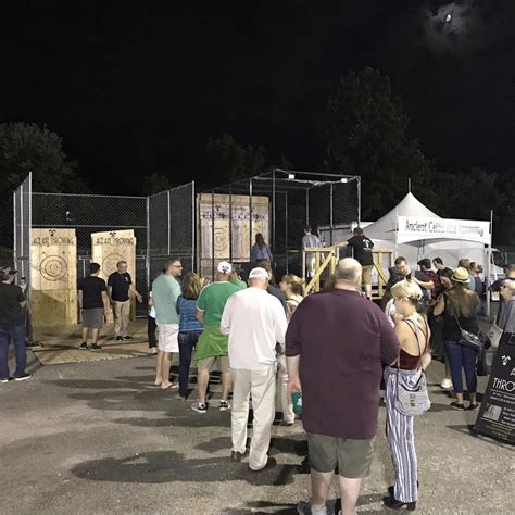 Mobile Axe Throwing Target in Pittsburgh - Ace Axe Throwing - Pittsburgh