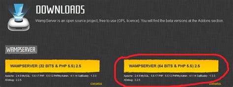 Install WampServer Windows 1.0 的图像结果