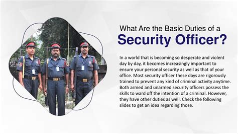 PPT - What Are the Basic Duties of a Security Officer? PowerPoint ...
