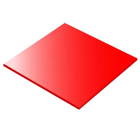 Custom Acrylic Sheet - Red – acrylicsheetsindia