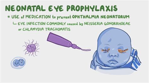 Video: Neonatal eye prophylaxis: Nursing pharmacology