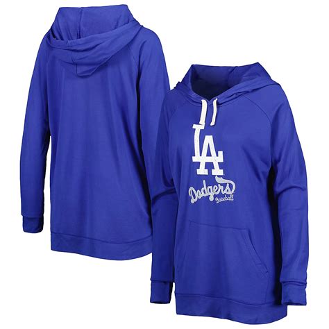 Touch Los Angeles Dodgers Pre-Game Raglan Pullover Hoodie | Academy