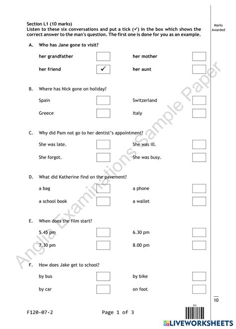Listening Task Intermediate 的图像结果