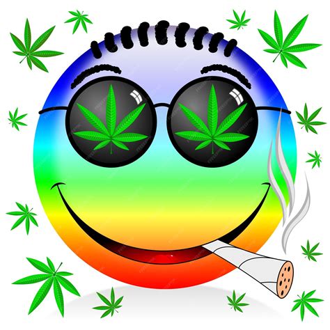 Pot Smoking Emoticon
