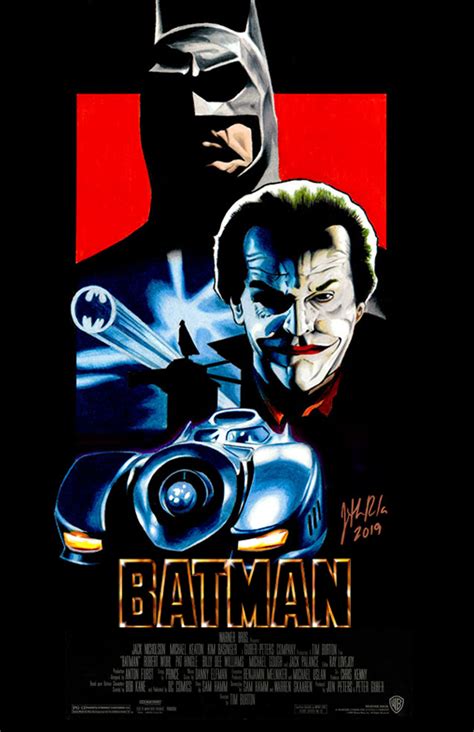 Batman 1989 Poster by Rektrek on DeviantArt