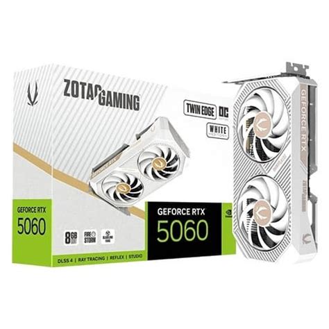 Buy ZOTAC RTX 5060 Twin Edge OC White 8GB GDDR7 Graphics Card at Best ...