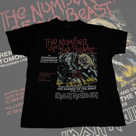 Iron Maiden Band Shirt #ironmaiden #rock... - Depop