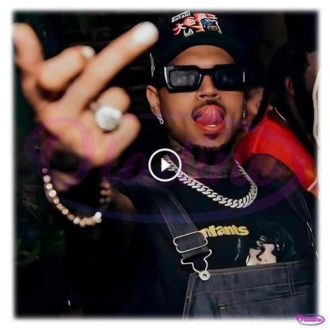 Chris Brown Middle Finger Vintage Y2k Concert 2025 Png - Free Download