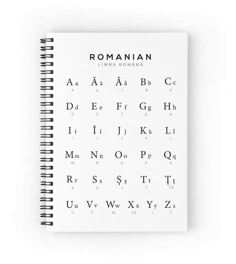 Romanian Alphabet