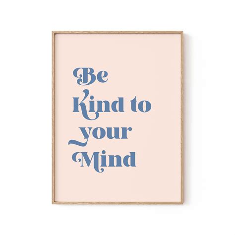 Buy Be Kind To Your Mind II, Motivational Posters Online at Best Price ...