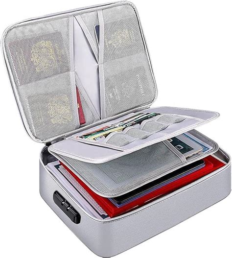 HOME SKILL® Document Organizer Bag, Multilayer Travel File Pocket File ...