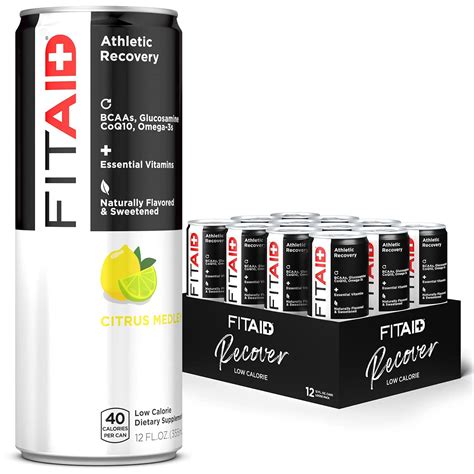 Buy FITAID Recovery Blend, BCAAs, Glucosamine, Electrolytes, Green Tea ...