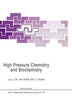 Buy High Pressure Chemistry and Biochemistry: 197 (NATO Science Series ...