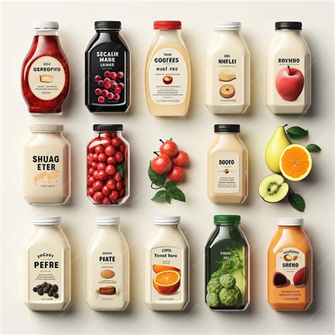 Premium Vector | Realistic Vector Packaging Elements On White Background