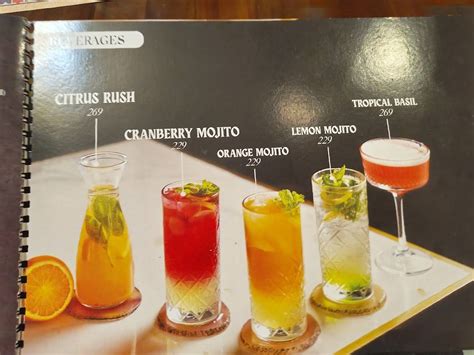 Menu at Kebapci, Hyderabad