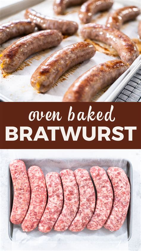 How to Cook Bratwurst in the Oven – The Best No-Fuss Method for Juicy ...
