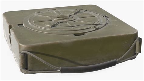 3D M19 Anti Tank Landmine Old | 3D Molier International