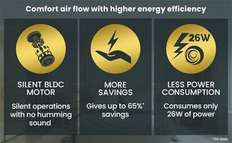 Buy Bajaj Energos 26 1200mm (48 inch) Energy Efficient 5 Star Rated ...