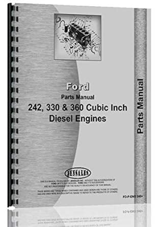 Ford 242 Engine Parts Manual : Amazon.in: Home Improvement