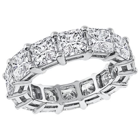 Radiant Cut Diamond Eternity Band at 1stDibs