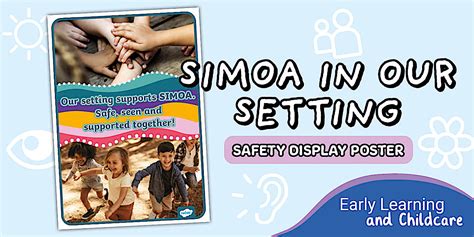 SIMOA Our Setting Display Poster