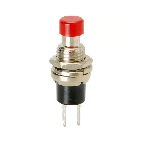 Probots Push Button Red Momentary Push to OFF Buy Online Buy Online India