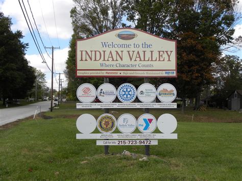 Indian Valley Welcome Sign - Laminators Inc.