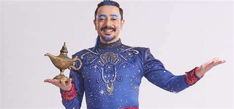 Not Fat & Bald But Handsome & Fit: Genie From Disney's Aladdin Musical ...