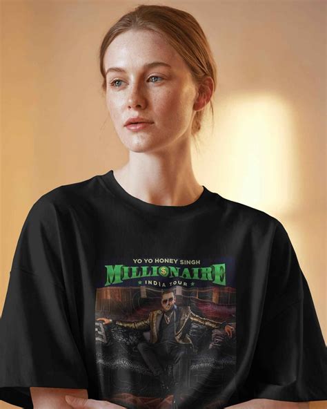 Honey Singh My Story World Tour Oversized Black Tshirt – Nitorious Atelier