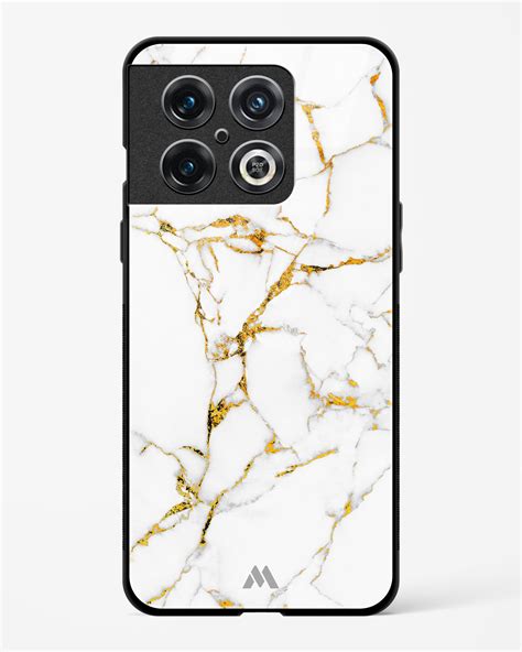 White Calacatta Veins OnePlus Glass Case – Myxtur