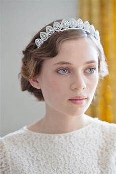 1930s Style Wedding Hair Accessories by 1930s Wedding Headpiece Antique Style Tiara Silver 1930s Style Wedding Hair Accessories