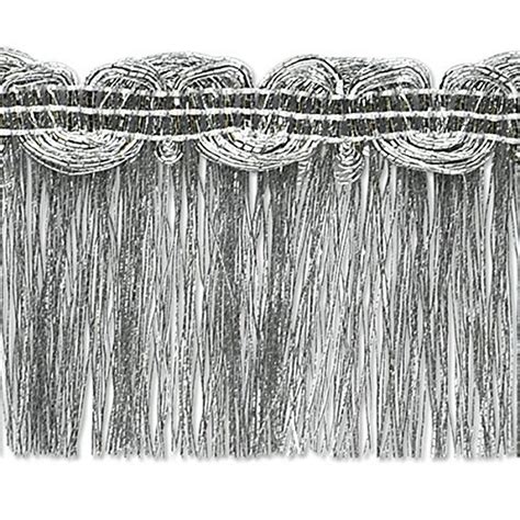 Expo International Maeve Metallic Braid Fringe Trim Embellishment, 10 ...
