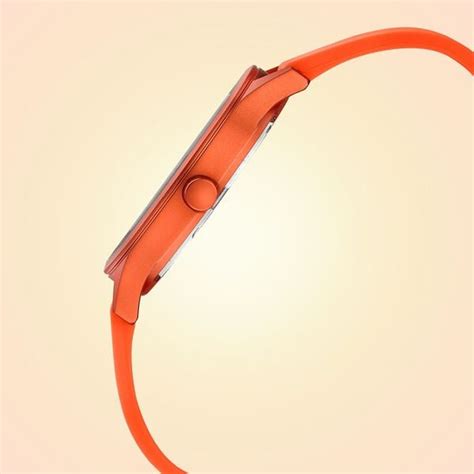 Buy Online Fastrack Topicals Quartz Analog Yellow Dial Silicone Strap ...