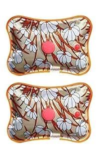 Fangtooth BUY 1 GET 1 Electric Heating Pad Hot Bottle Pouch for Quick ...