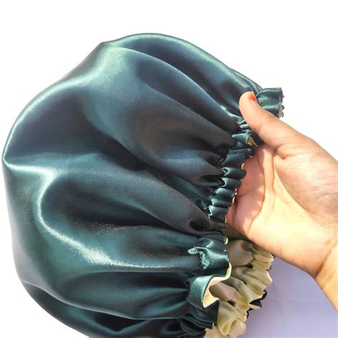 Anokhi Ada Handmade Dual Sided Satin Hair Bonnet Sleep Cap (36-10 ...