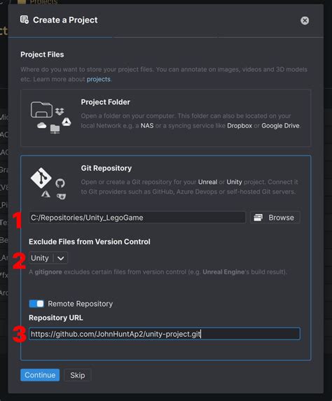 How to Make a Unity Project a GitHub Repository Unity 2020 的图像结果