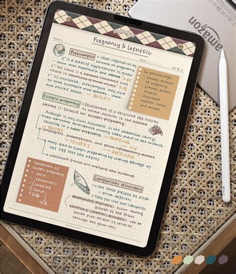 Image result for Good Color Combos for iPad Notes