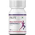 INLIFE Multivitamin and Minerals Daily Formula for Men Women Supplement ...