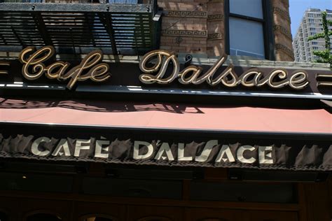 Julie's Journeys: New York, NY: Cafe D'Alsace