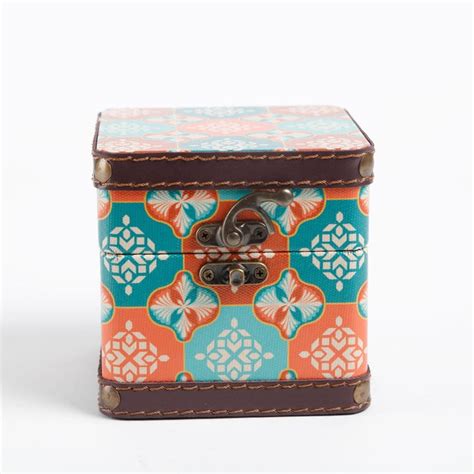 Buy Oxley Printed Engineered Wood Storage Gift Box - Small from Home ...
