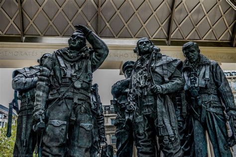 RAF Bomber Command Memorial Daubed With Paint by Drunken Woman - I Love ...