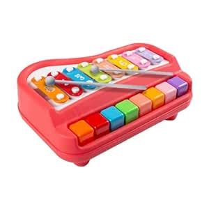 Buy WizToy 2 in 1 Piano Xylophone for Kids (3 Month Warranty)| Musical ...