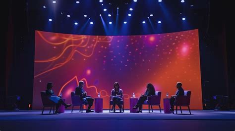Image result for Discussion Panel Stage Layout