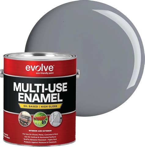 Evolve Alkyd Enamel Paint, Oil-Based Multi-Surface Interior & Exterior ...