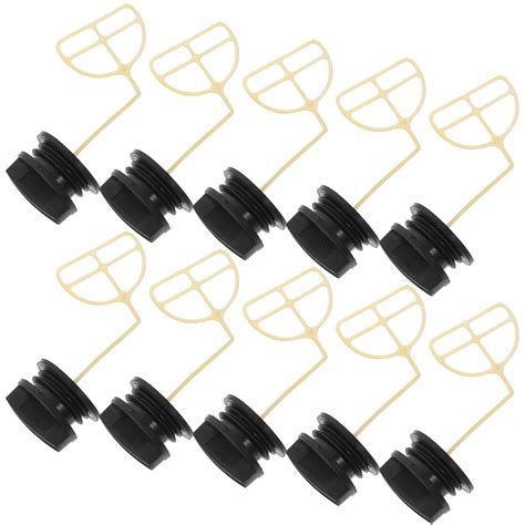 10pcs Engine Oil Tank Cap For Chainsaw Engine Oil Cap Lawn Mower Oil Cap Replacement Chainsaw ...