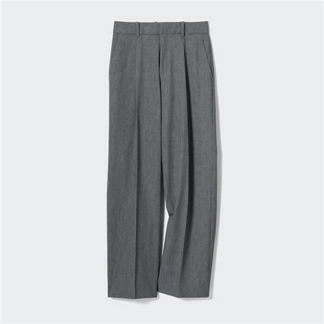 Wide-Fit Pleated Pants | UNIQLO US