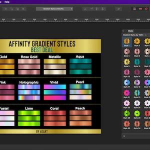 Image result for Gradient Fill in Affinity Publisher