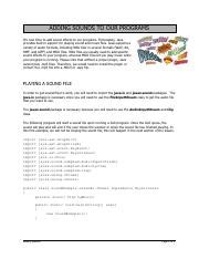 Image result for Adding Sounds to Java