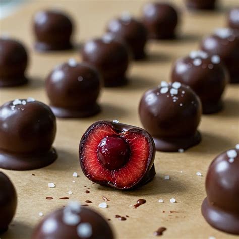 Chocolate Covered Cherries Recipe - Her Kitchen Stories